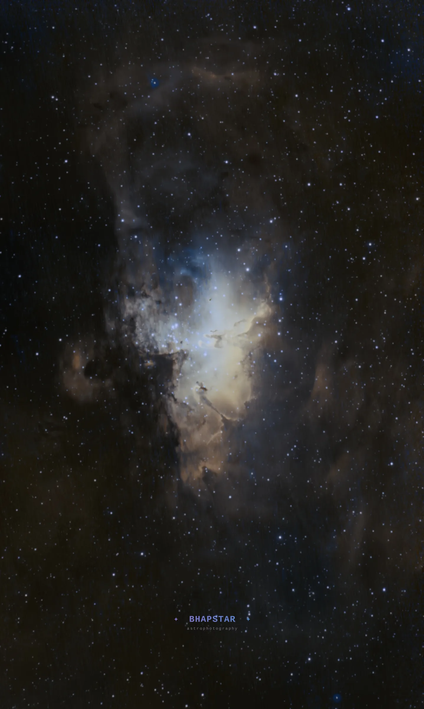 Eagle Nebula M16 Pillars of Creation astrophotography
