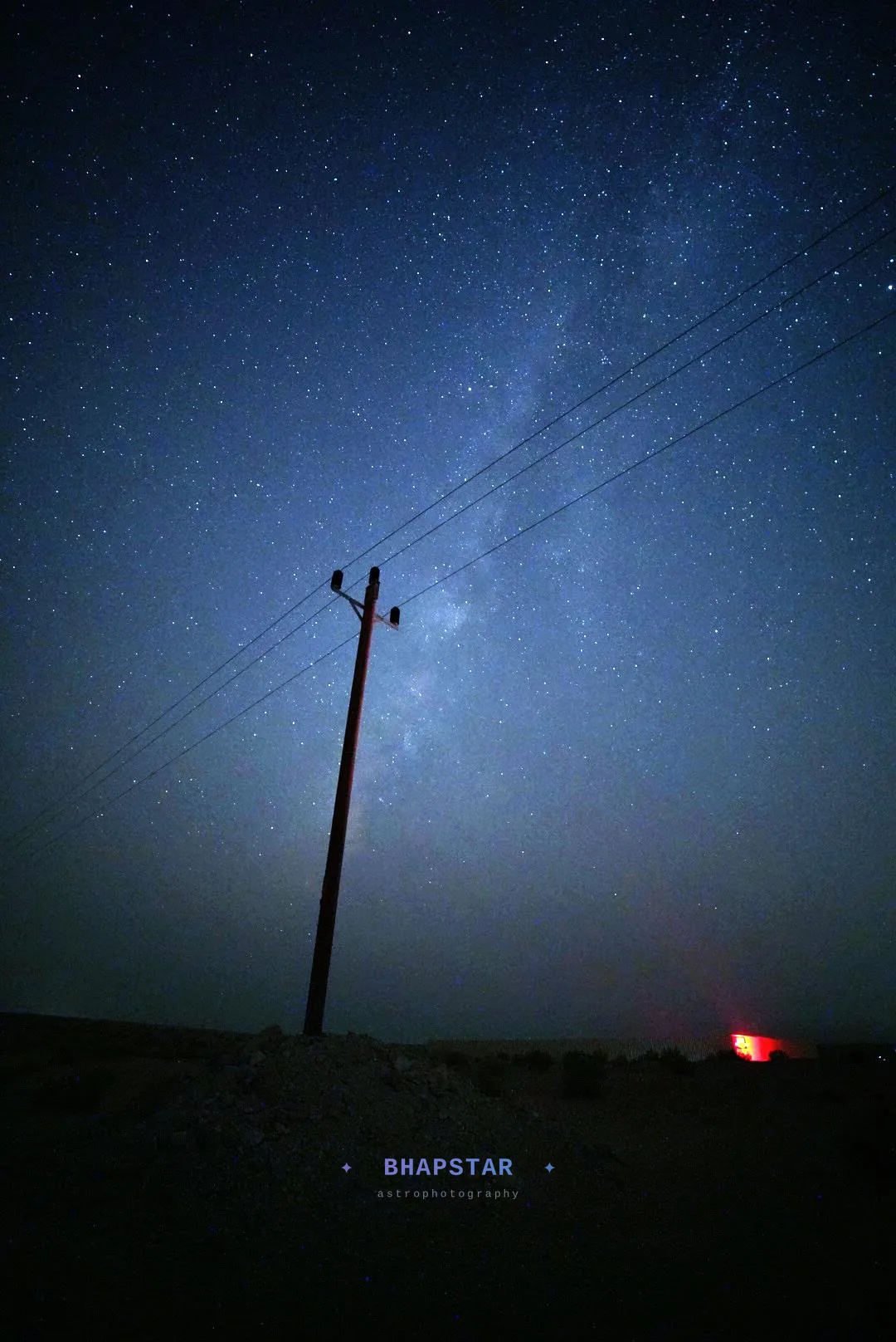 Milky Way galaxy arc night sky astrophotography with silhouette 4