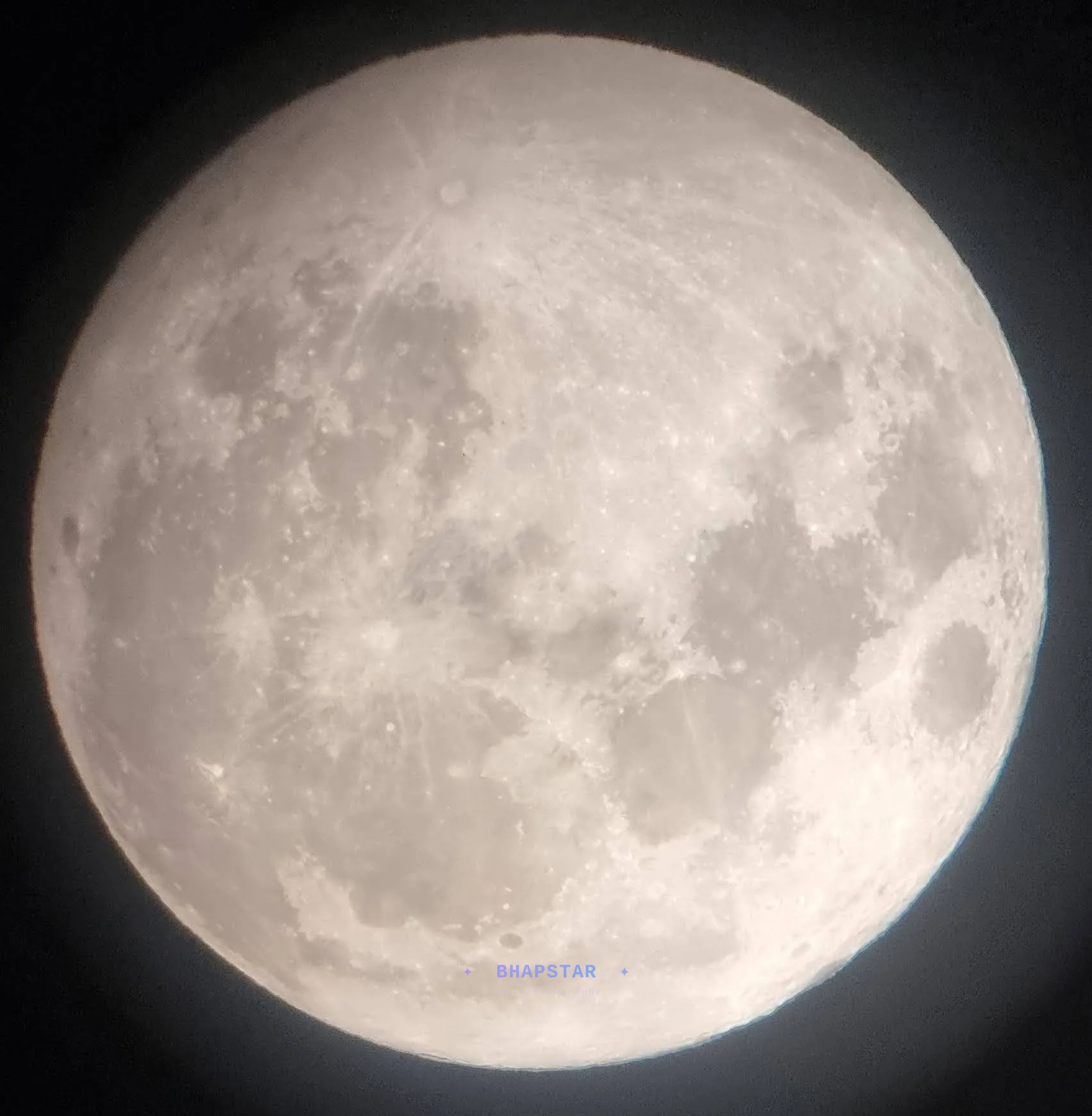 Moon surface craters astrophotography 3